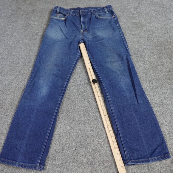 Vintage Levi's 515 Jeans 33 x 27 Blue Vintage USA Made - Picture 2 of 15